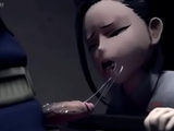 Mha hentai#1: momo gives a BJ